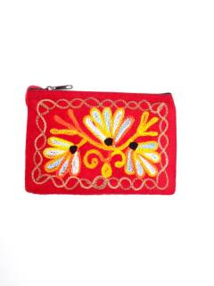 Modelo: Rojo 251 Carteras y Monederos - Monedero de piel de melocotón MOKA01 - Modelo Rojo 251