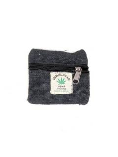 Cáñamo Hemp - Monedero de cáñamo MOKA03 - Modelo Negro