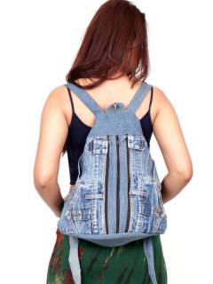 Detalle no seleccionable para compra Bolsos y Mochilas Jeans - Mochila Vaquera triangular MOMI01.