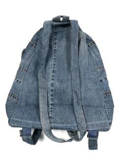 Detalle no seleccionable para compra Bolsos y Mochilas Jeans - Mochila Vaquera triangular MOMI01.