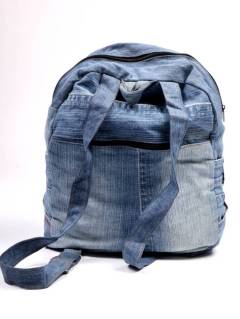Detalle no seleccionable para compra Bolsos y Mochilas Jeans - Mochila Vaquera Grande Redondeada, MOMI06.