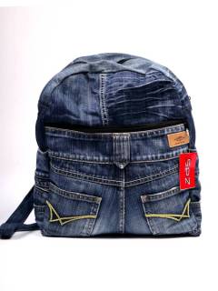 Detalle no seleccionable para compra Bolsos y Mochilas Jeans - Mochila Vaquera Grande Redondeada, MOMI06.