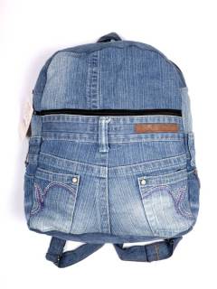 Detalle no seleccionable para compra Bolsos y Mochilas Jeans - Mochila Vaquera Grande Redondeada, MOMI06.