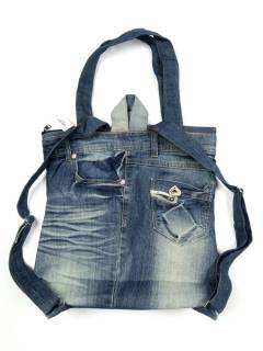 Detalle no seleccionable para compra Bolsos y Mochilas Jeans - Mochila tipo tote elaborada MOMI09.