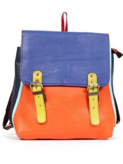 Modelo: M215 Bolsos Hippies de Cuero - Mochila de cuero de forma MOVN02 - Modelo M215