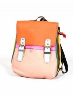 Modelo: M2224 Bolsos de Cuero - Mochila de cuero de forma MOVN03 - Modelo M2224