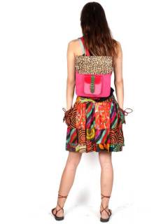 Detalle no seleccionable para compra Bolsos Hippies de Cuero - Mochila de cuero de forma MOVN04.