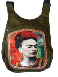 Detalle no seleccionable para compra Mochila Fhida Khalo de Algodon detalle del producto