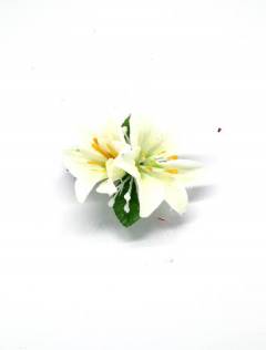 Cintas Palos y Pinchos -  Accesorios Pelo - Flores pinza de tela, flores ORFLT - Modelo M2017