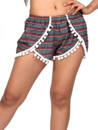 Detalle no seleccionable para compra Pantalones Cortos - Pantalón hippie corto PAET02.