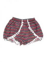 Modelo: Rosa Pantalones Cortos - Pantalón hippie corto PAET02 - Modelo Rosa