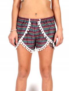 Detalle no seleccionable para compra Pantalones Cortos - Pantalón hippie corto PAET02.