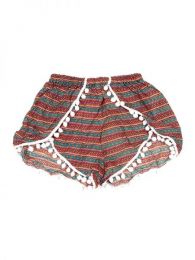 Modelo: Verde Pantalones Cortos - Pantalón hippie corto PAET02 - Modelo Verde