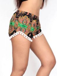 Detalle no seleccionable para compra Pantalones Cortos - Pantalón hippie corto PAET04.