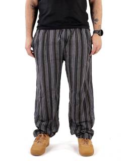 Pantalón hippie de rayas con 4 bolsillos PAEV05 para comprar al por mayor o detalle  en la categoría de Ropa Hippie de Hombre, Artesanal | ZAS.
