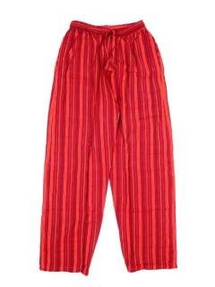 Modelo: Rojo Pantalones Hippies - Pantalón Hippie de PAEV05 - Modelo Rojo
