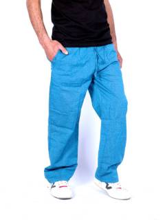 Pantalón hippie liso con 4 bolsillos, para comprar al por mayor o detalle.[PAEV06]
