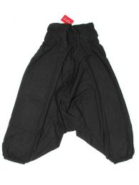 Modelo: Negro Pantalón amplio estilo Mod Negro