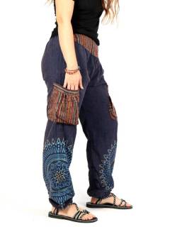 Detalle no seleccionable para compra Pantalones Hippie Harem - Pantalón Unisex hippie PAEV12.