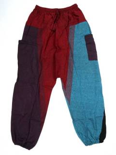 Modelo: Azul ne Pantalones Hippies - Pantalón hippie, harem PAEV14 - Modelo Azul ne