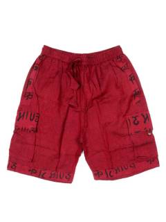 Modelo: Granate 25 Pantalones Hippies - Pantalón hippie corto PAEV15 - Modelo Granate 25