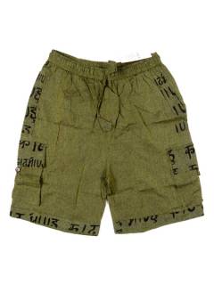 Modelo: Verde 25 Pantalones Hippies - Pantalón hippie corto PAEV15 - Modelo Verde 25