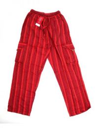 Modelo: Rojo Pantalón hippie 100% Mod Rojo