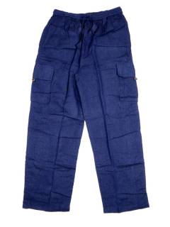 Pantalones Hippies - Este pantalón presenta PAEV17 - Modelo Azul
