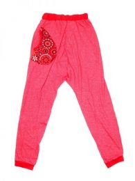Modelo: Rojo Pantalon de tela tipo chandal Mod Rojo