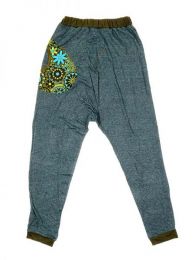 Modelo: Verde Pantalon de tela tipo chandal Mod Verde