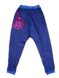 Modelo: Azul os Pantalon de tela tipo chandal Mod Azul os