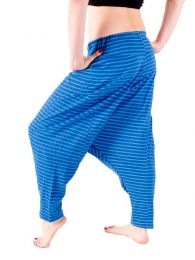 Detalle no seleccionable para compra Pantalones Hippie Harem - Pantalon de algodón PAEV19.