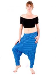 Detalle no seleccionable para compra Pantalones Hippie Harem - Pantalon de algodón PAEV19.