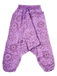 Modelo: Morado Pantalones Hippies y Alternativos - pantalón hippie, harem PAEV21 - Modelo Morado