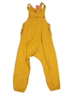Modelo: Mostaza Monos, Petos y Vestidos largos - Peto largo muy confortable PAEV23 - Modelo Mostaza