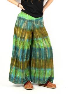 Pantalon Hippie Tie Dye Multicolor PAEV25 para comprar al por mayor o detalle  en la categoría de Ropa Hippie de Mujer Artesanal | ZAS.