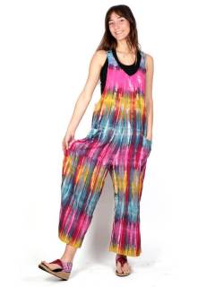 Peto multicolor Tie dye PAEV27 para comprar al por mayor o detalle  en la categoría de Ropa Hippie de Mujer | ZAS.