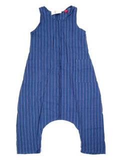 Modelo: Azul Monos, Petos y Vestidos largos - Pantalón tipo Peto PAEV28 - Modelo Azul