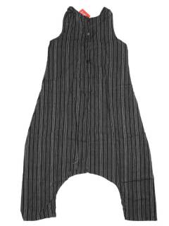 Modelo: Negro Monos, Petos y Vestidos largos - Pantalón tipo Peto PAEV28 - Modelo Negro