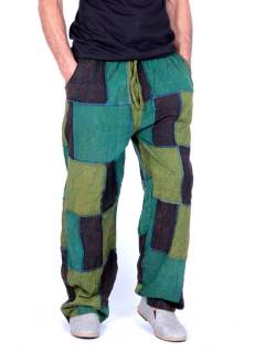 Pantalón Hippie patchwork unisex [PAEV33]. Pantalones Hippies para comprar al por mayor o detalle  en la categoría de Ropa Hippie Bohemia de Hombre, Artesanal | ZAS.
