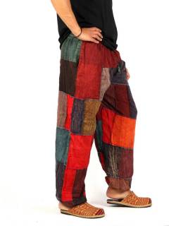 Pantalón Hippie patchwork unisex [PAEV33]. Pantalones Hippies para comprar al por mayor o detalle  en la categoría de Ropa Hippie de Hombre, Artesanal | ZAS.
