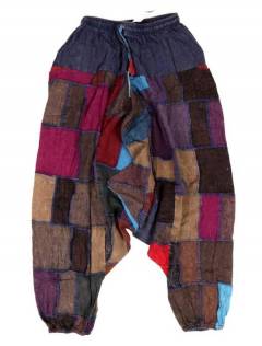 Modelo: Gris Pantalones Hippies y Alternativos - Pantalón hippie tipo PAEV34 - Modelo Gris