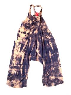 Monos, Petos y Vestidos largos - Pantalón Tipo Peto PAEV36 - Modelo Azul