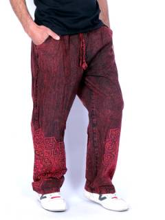 Pantalón Hippie Unisex Jogger 2 Mandalas [PAEV40]. Pantalones Hippies para comprar al por mayor o detalle  en la categoría de Ropa Hippie Bohemia de Hombre, Artesanal | ZAS.