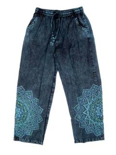 Modelo: Azul Pantalones Hippies - Pantalón Hippie Unisex PAEV40 - Modelo Azul