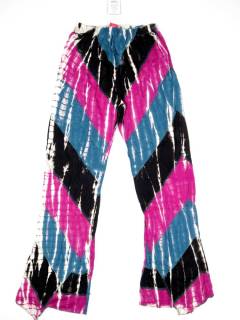 Modelo: Fucsia Pantalones Hippie Harem - Nuestro Pantalón Hippie PAEV41 - Modelo Fucsia