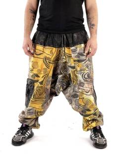 Detalle no seleccionable para compra Pantalones Hippie Harem - Explora la esencia del estilo PAEV42.