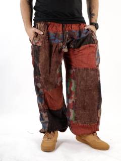 Pantalón Hippie Patchwork Camuflaje [PAEV44]. Pantalones Hippies para comprar al por mayor o detalle  en la categoría de Ropa Hippie Bohemia de Hombre, Artesanal | ZAS.