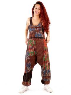 Peto Hippie Patchwork Camuflaje,  para comprar al por mayor o detalle  en la categoría de Ropa Hippie Bohemia de Mujer | ZAS. [PAEV45]