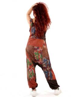 Monos, Petos y Vestidos largos - Peto Hippie Patchwork Camuflaje. PAEV45.